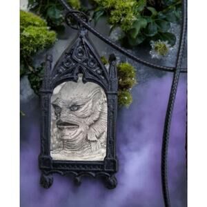 Creature from the Black Lagoon Pendant Monster Movie Swamp Thing Charm Necklace